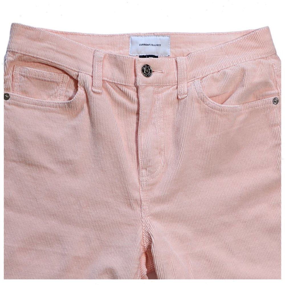 CURRENT/ELLIOTT High Waist Stiletto Corduroys 28 - Picture 6 of 12